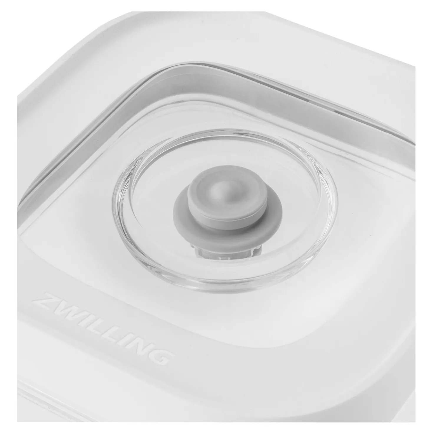 CUBE Container 2S / 11 cm, 0.875 Qt, Transparent-white