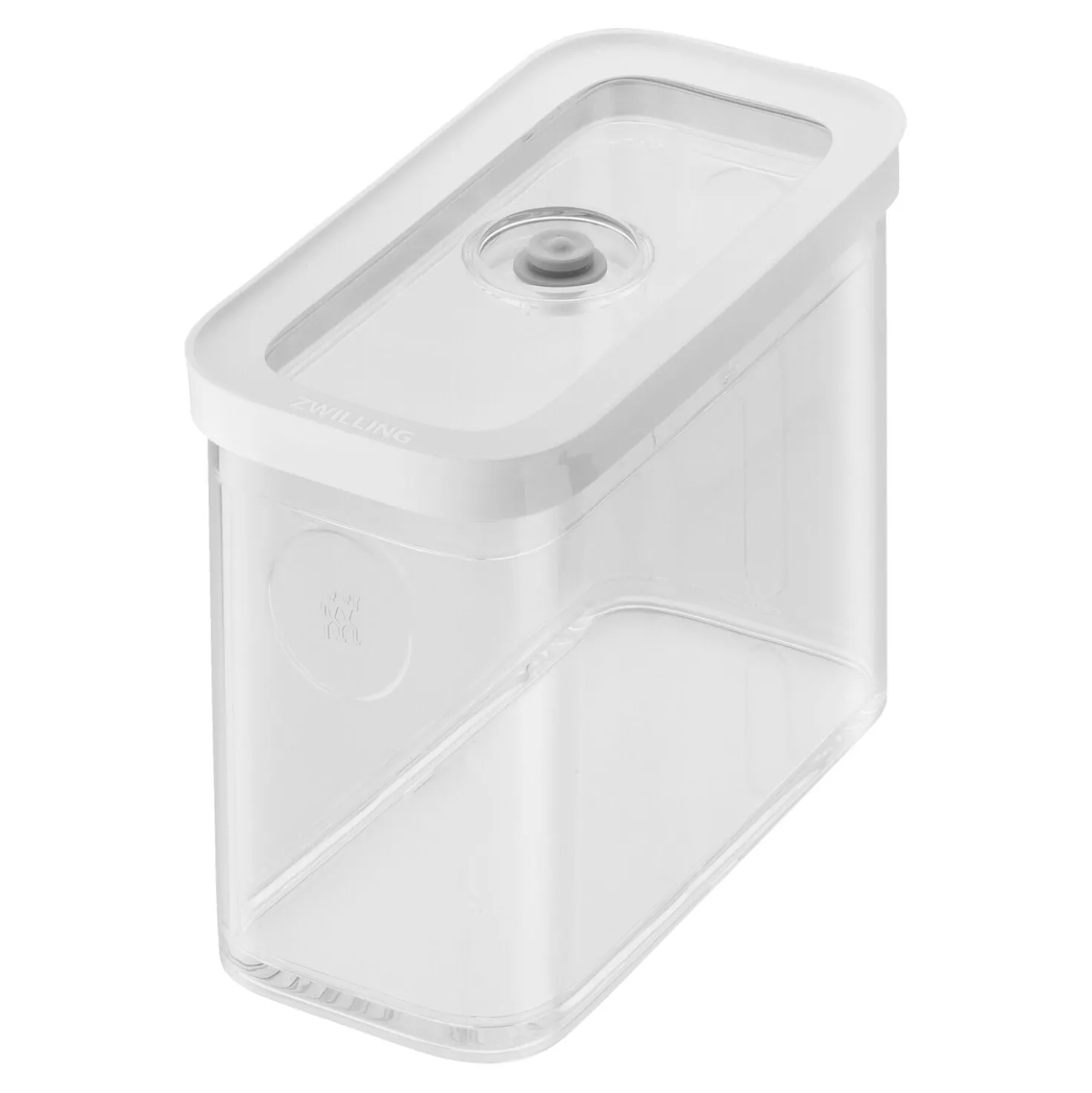 CUBE Container Set, M / 5-pc, transparent-white