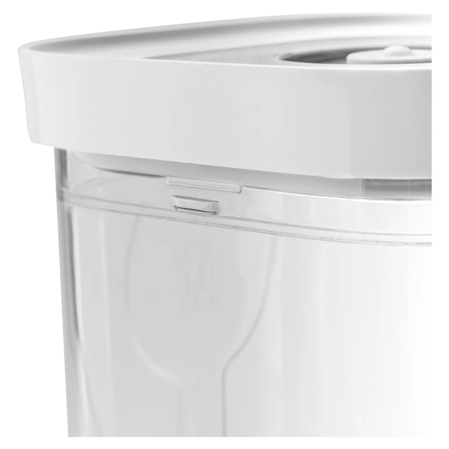CUBE Container Set 4S / 11 cm, 1.75 Qt, Transparent-white