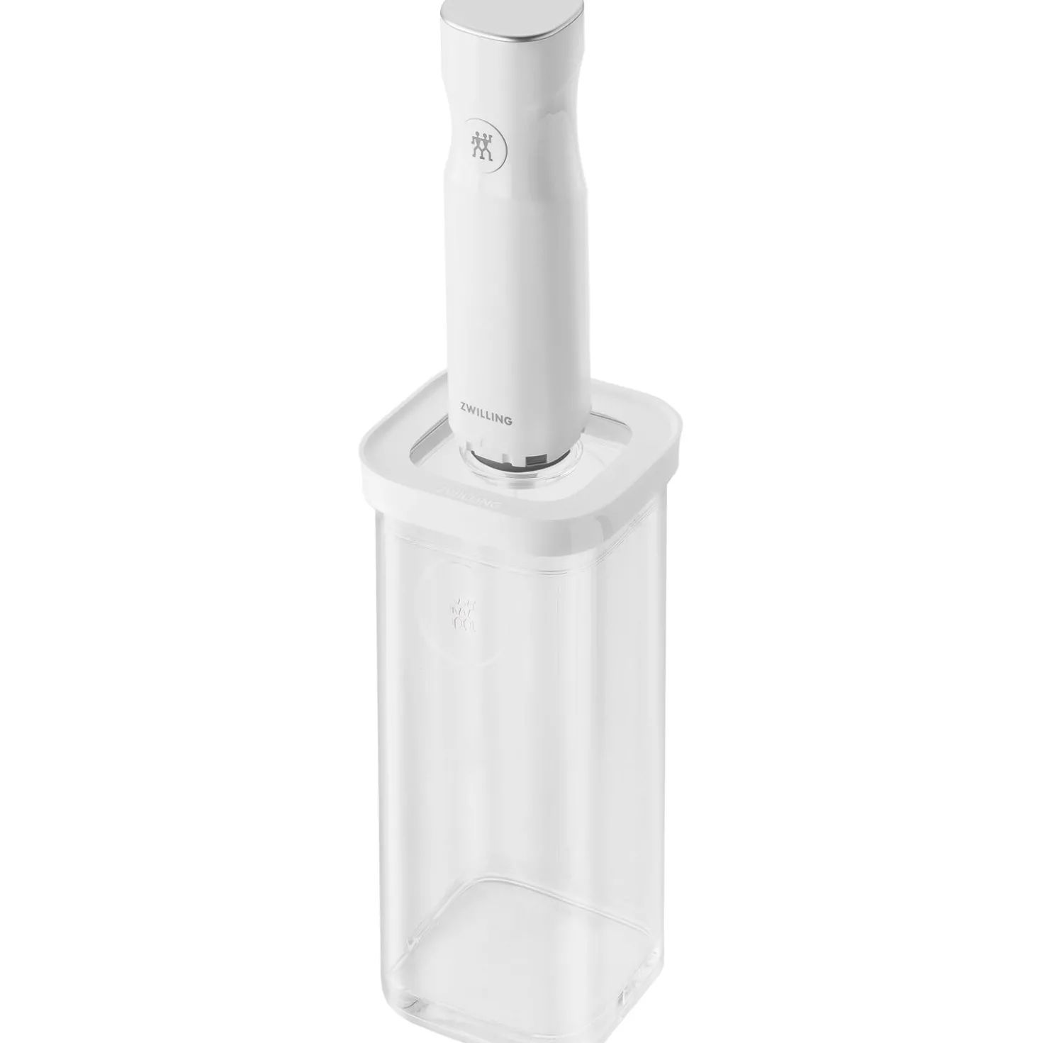 CUBE Container Set, S / 6-pc, transparent-white