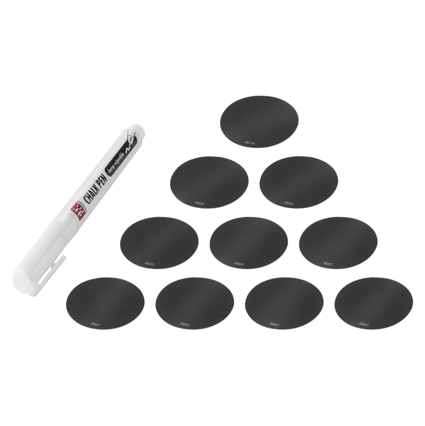 CUBE Set, S/M / 12-pc, transparent-white