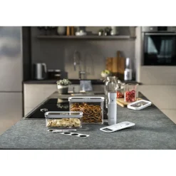 CUBE Vacuum Starter Set, M / 5-pc, transparent-white