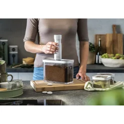 CUBE Vacuum Starter Set, M / 5-pc, transparent-white