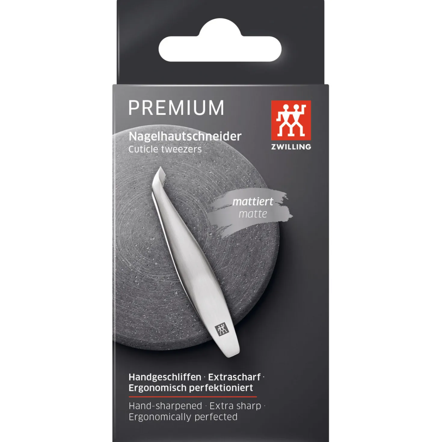 Cuticle Cutter - Matt Stainless Steel