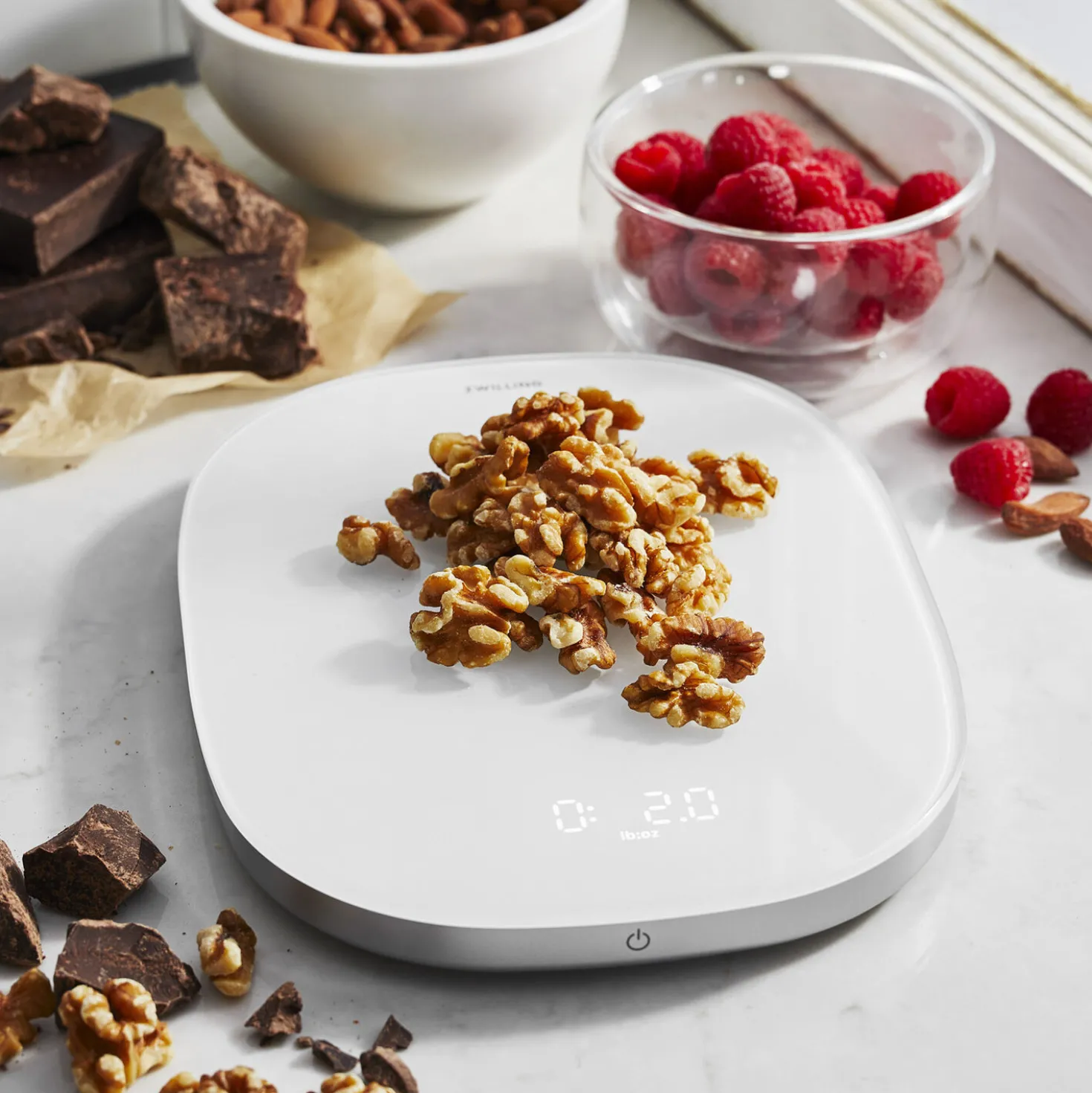 Digital Kitchen Scale - Silver