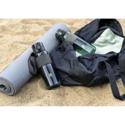 Drinking bottle, 680 ml, tritan, black matte
