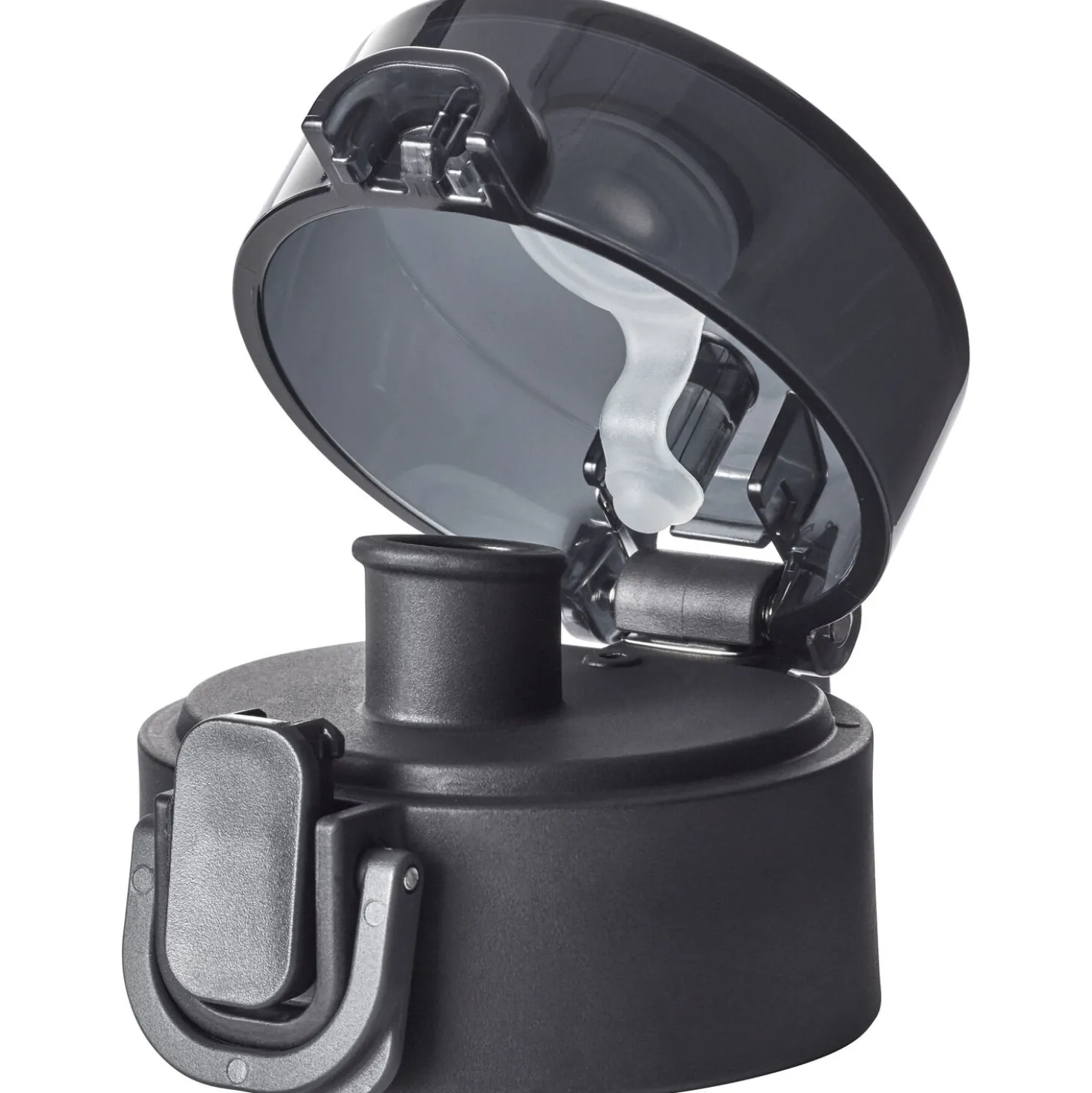 Drinking bottle, 680 ml, tritan, black matte