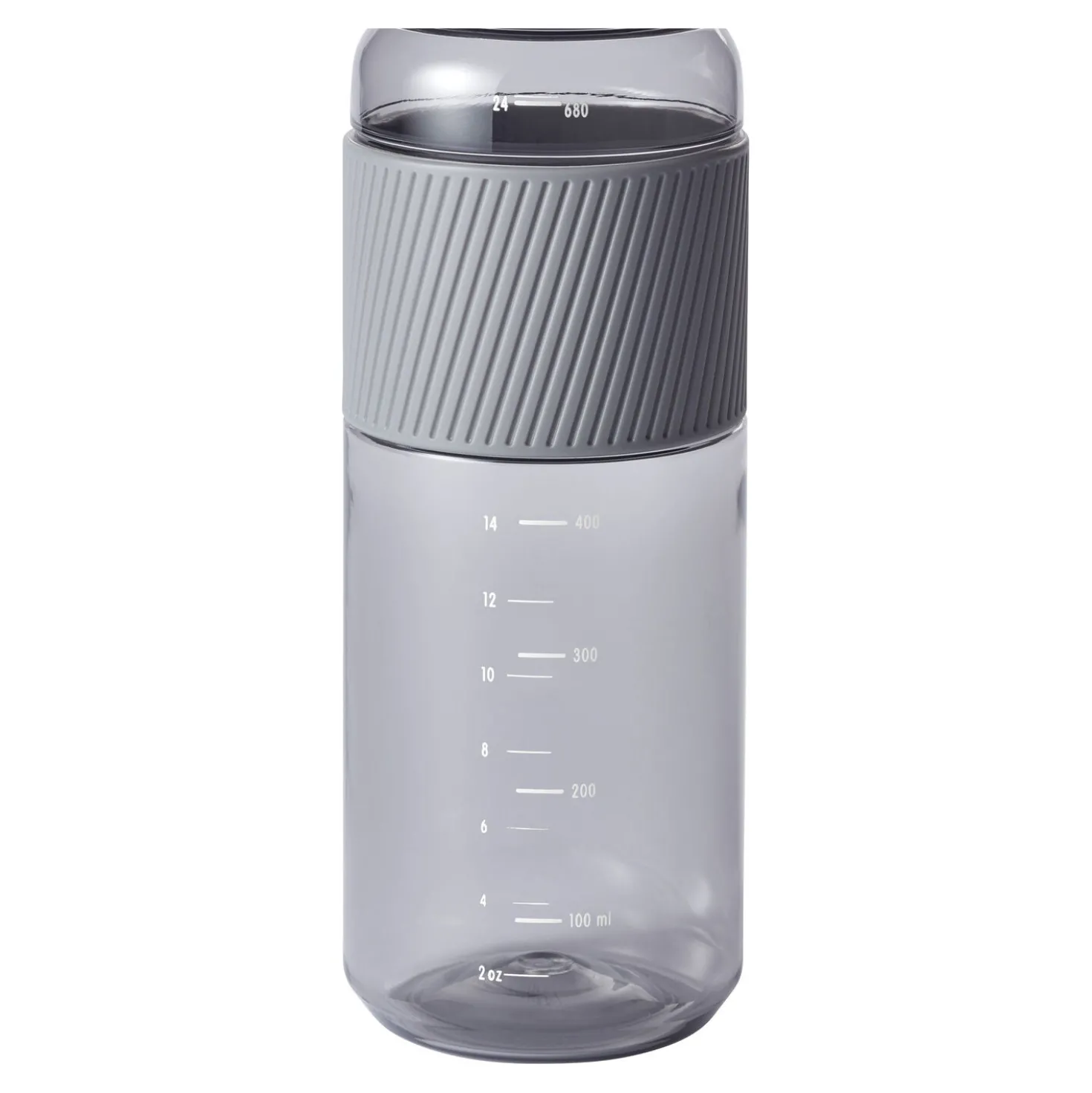 Drinking bottle, 680 ml, tritan, grey
