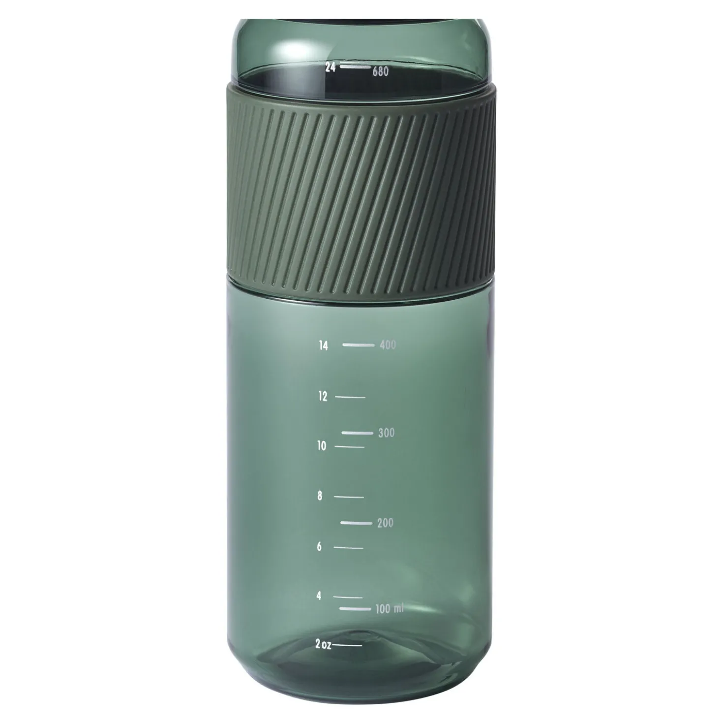 Drinking bottle, 680 ml, tritan, dark green