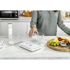 Drip tray set for glass containers, M/L / 2-pc
