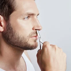 Ear And Nose Hair Scissors - Matt Stainless Steel