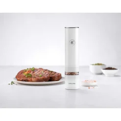 Electric Salt/Pepper Mill, white
