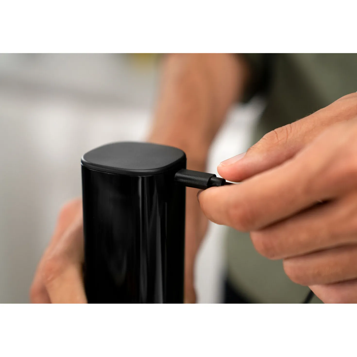 Electric Salt/Pepper Mill, black matte