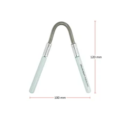 Facial hair remover, aluminum | Turquoise
