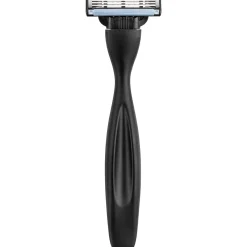 Facial razors, stainless steel | black matte