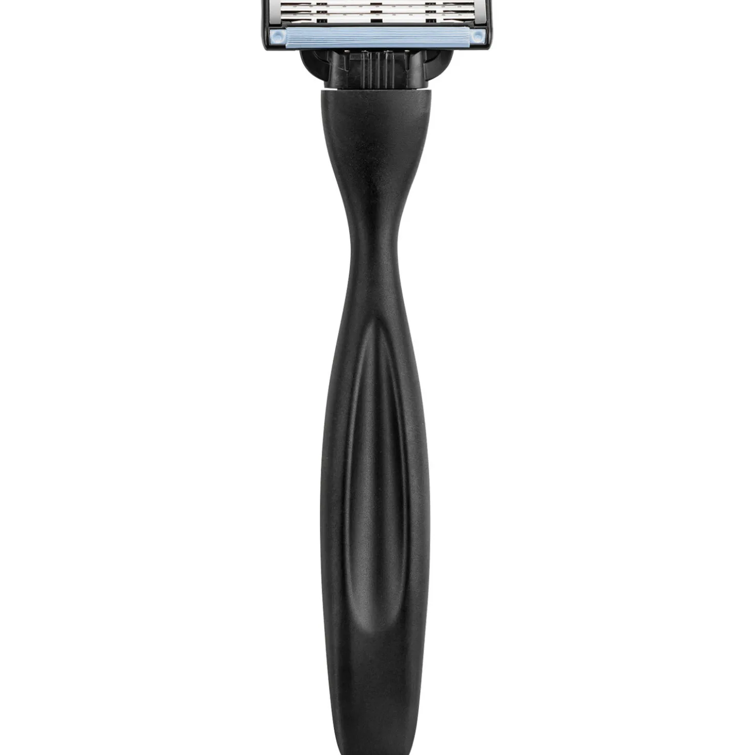 Facial razors, stainless steel | black matte