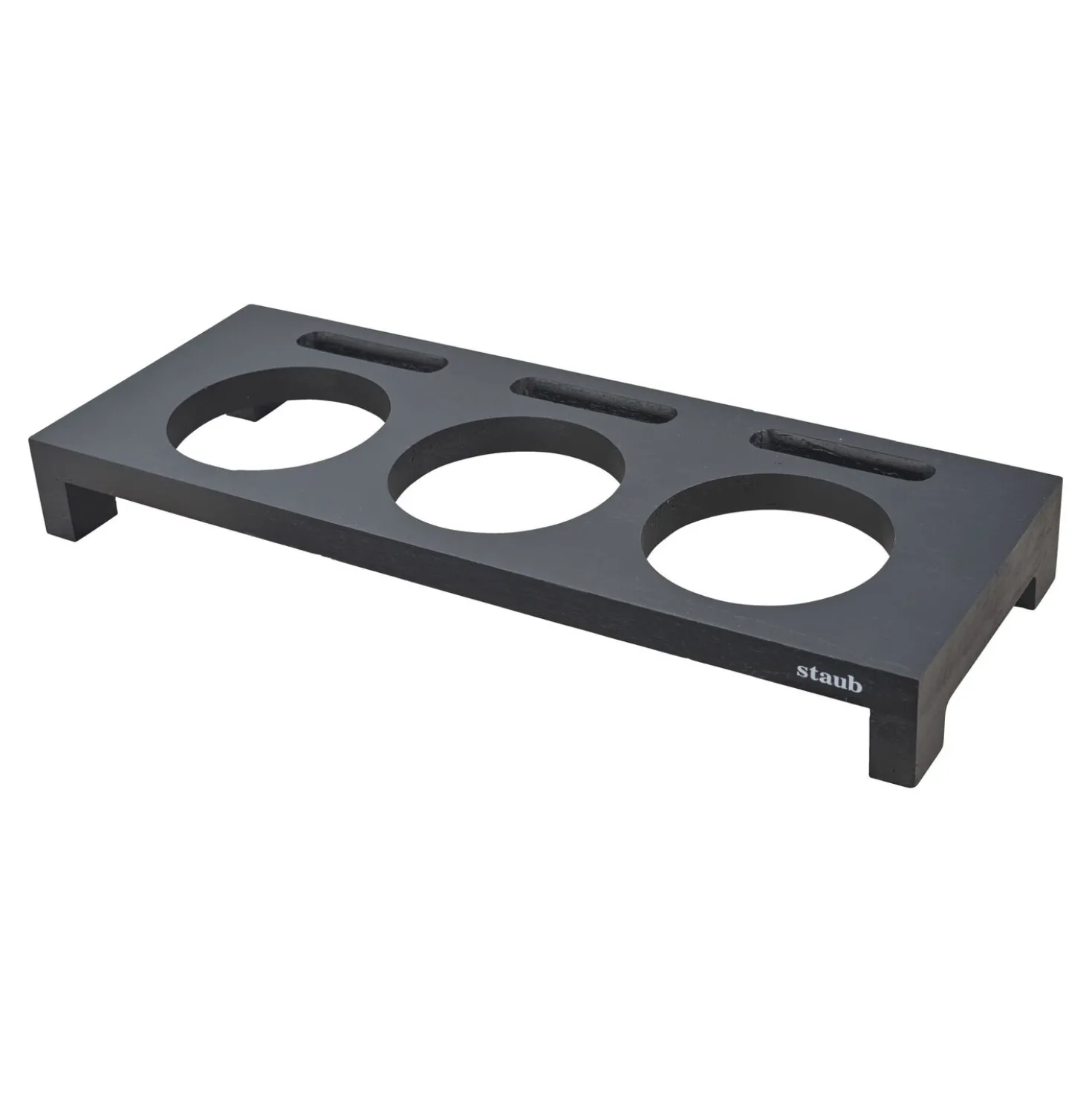 Fiber Wood, Mini Dutch Oven Stand, Black Matte
