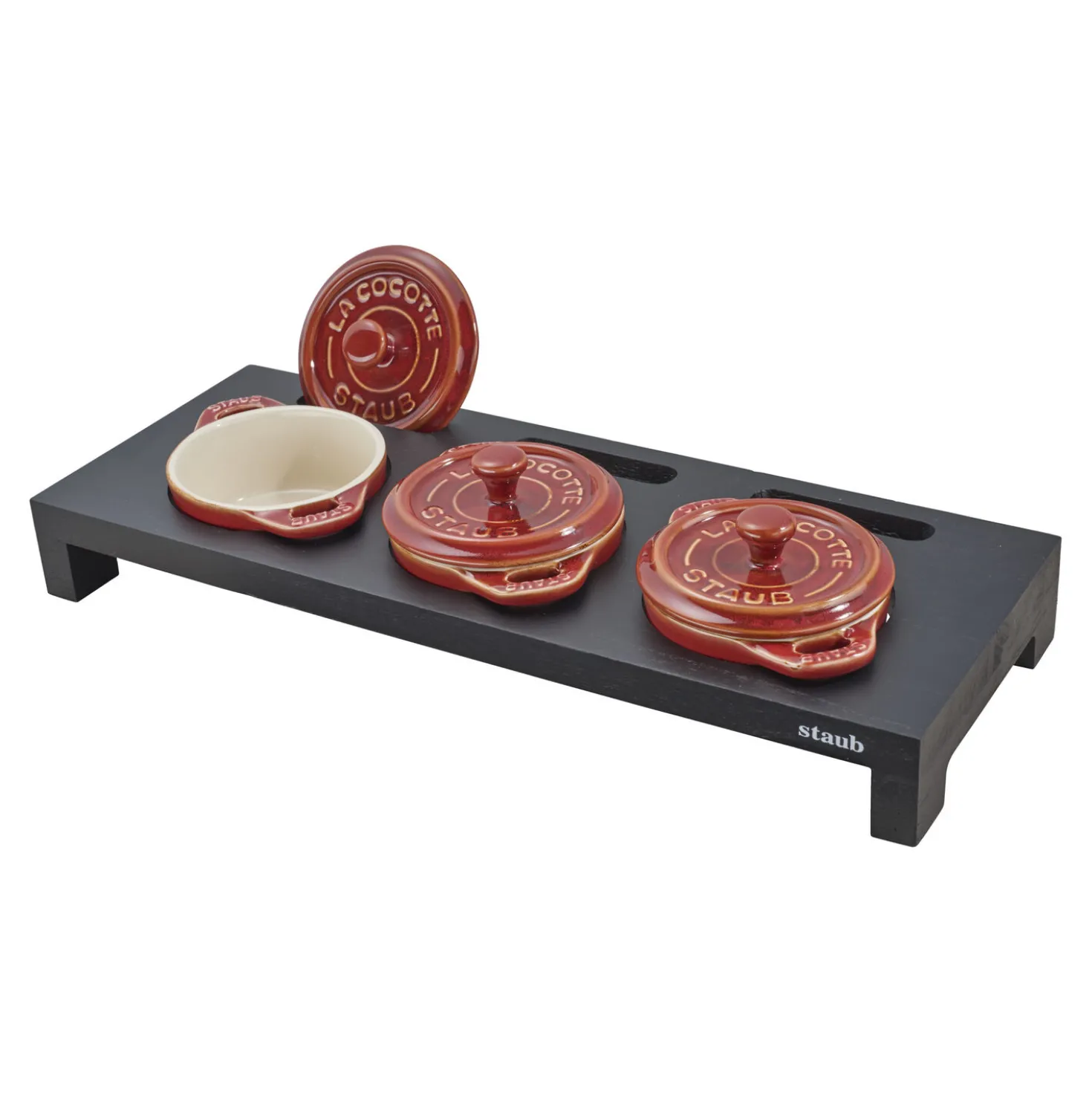 Fiber Wood, Mini Dutch Oven Stand, Black Matte