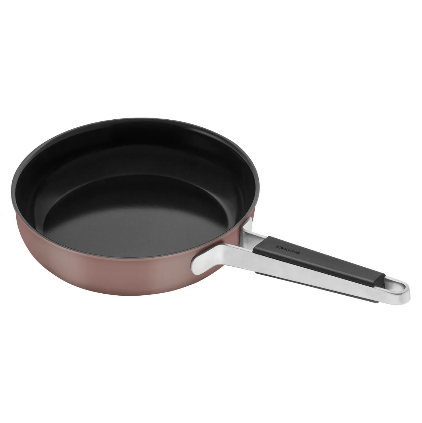 Frying pan, 9.5 inch, 18/10 Stainless Steel, Ceramic non-stick coating