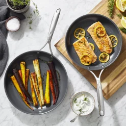 Frying pan set, 2-pc, Non-stick, Ceramic coating