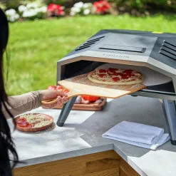 Gas pizza oven