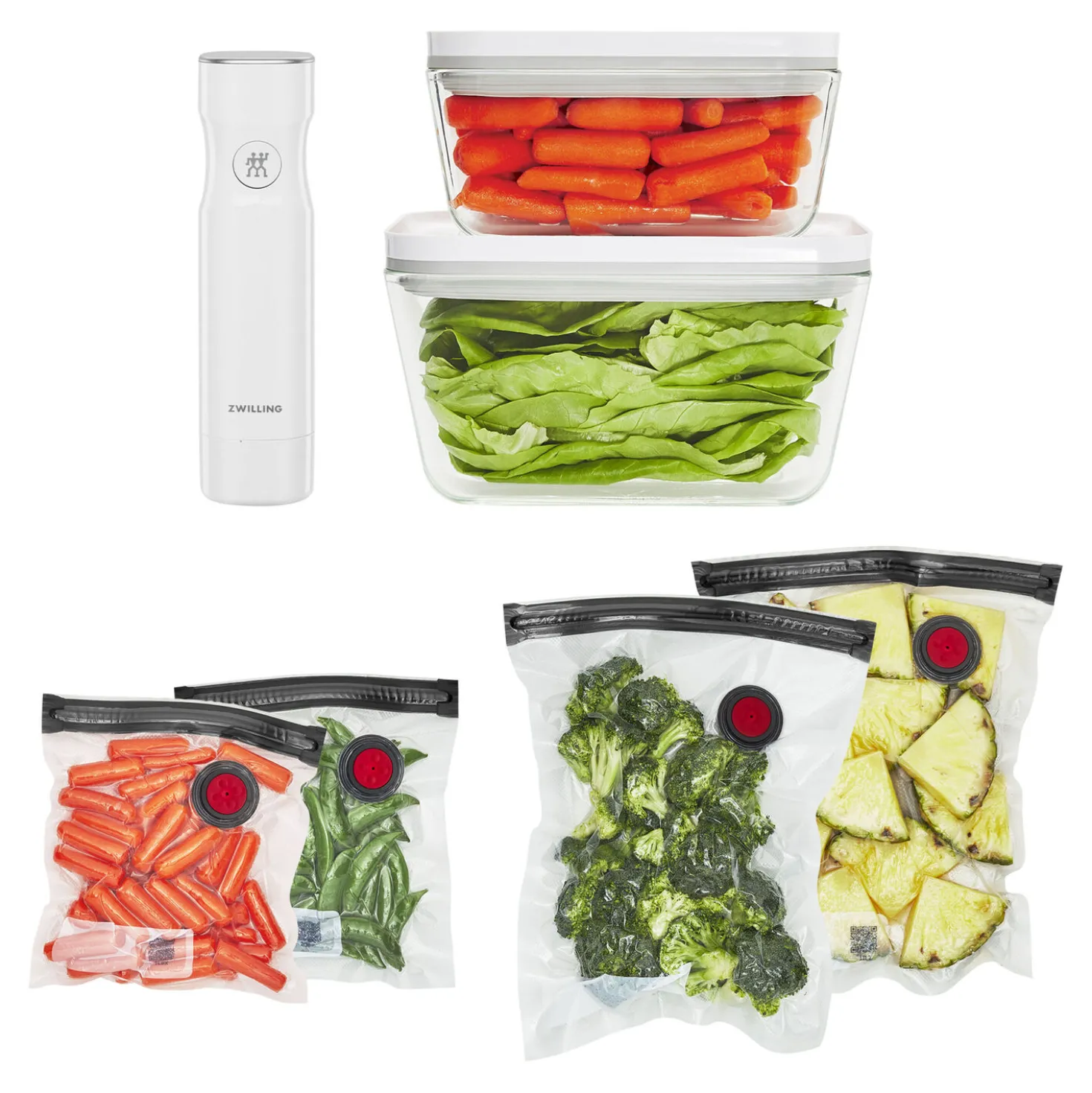 glass / M/L Vacuum Starter Set, 7-pc