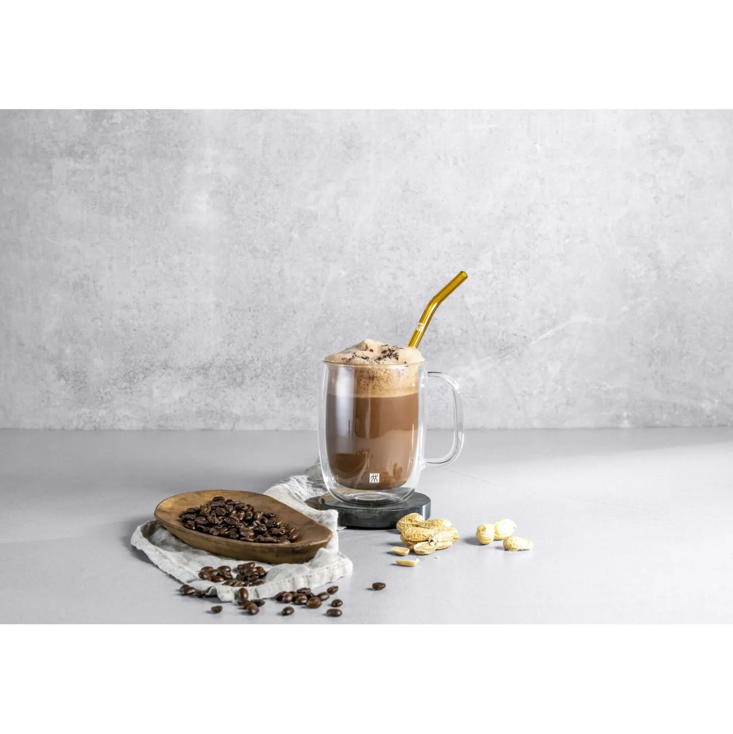 Glass Straw - Colored - Bent Set