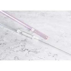 Glass Straw - Colored - Straight Set