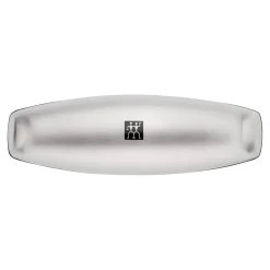 Hand and nail brush, stainless steel | silver