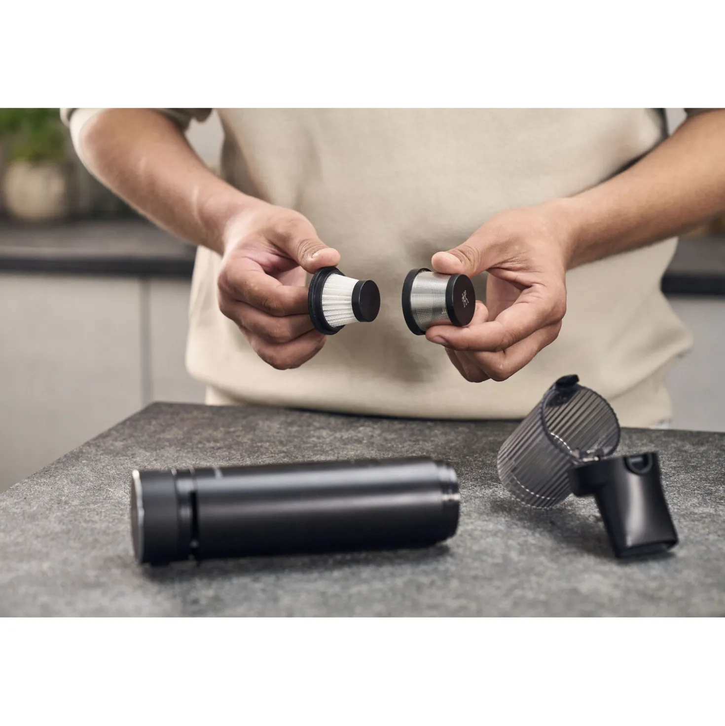 HEPA-filter set, 3-pc