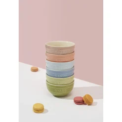 4.5-inch / 6-pc, Bowl set macaron, mixed colors