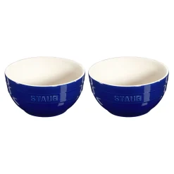 6.5-inch / 2-pc, Large Universal Bowl Set, dark blue