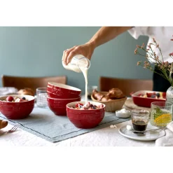 6.5-inch / 2-pc, Large Universal Bowl Set, cherry