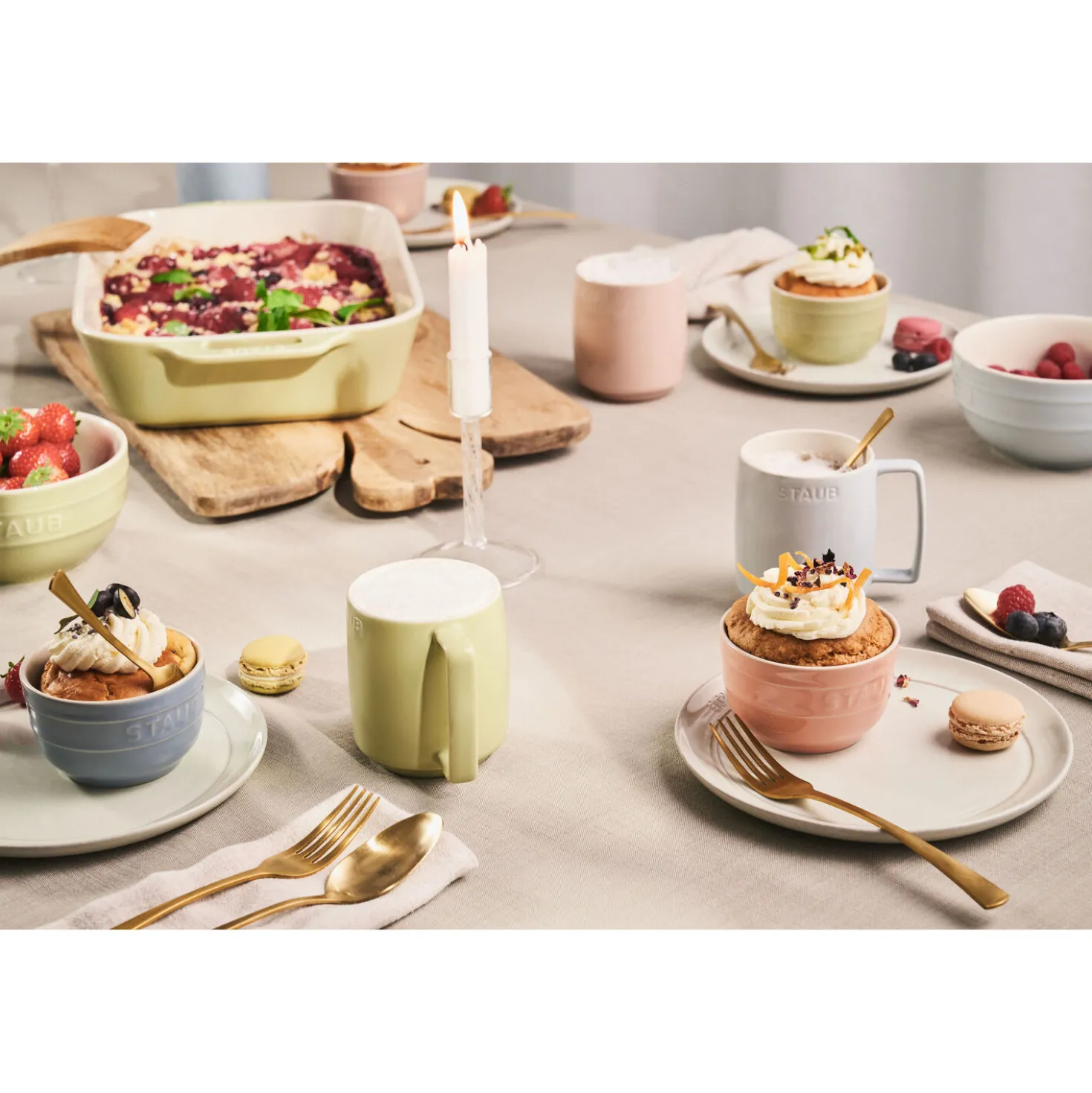 4-inch / 6-pc, Prep Bowl Set Macaron, mixed colors