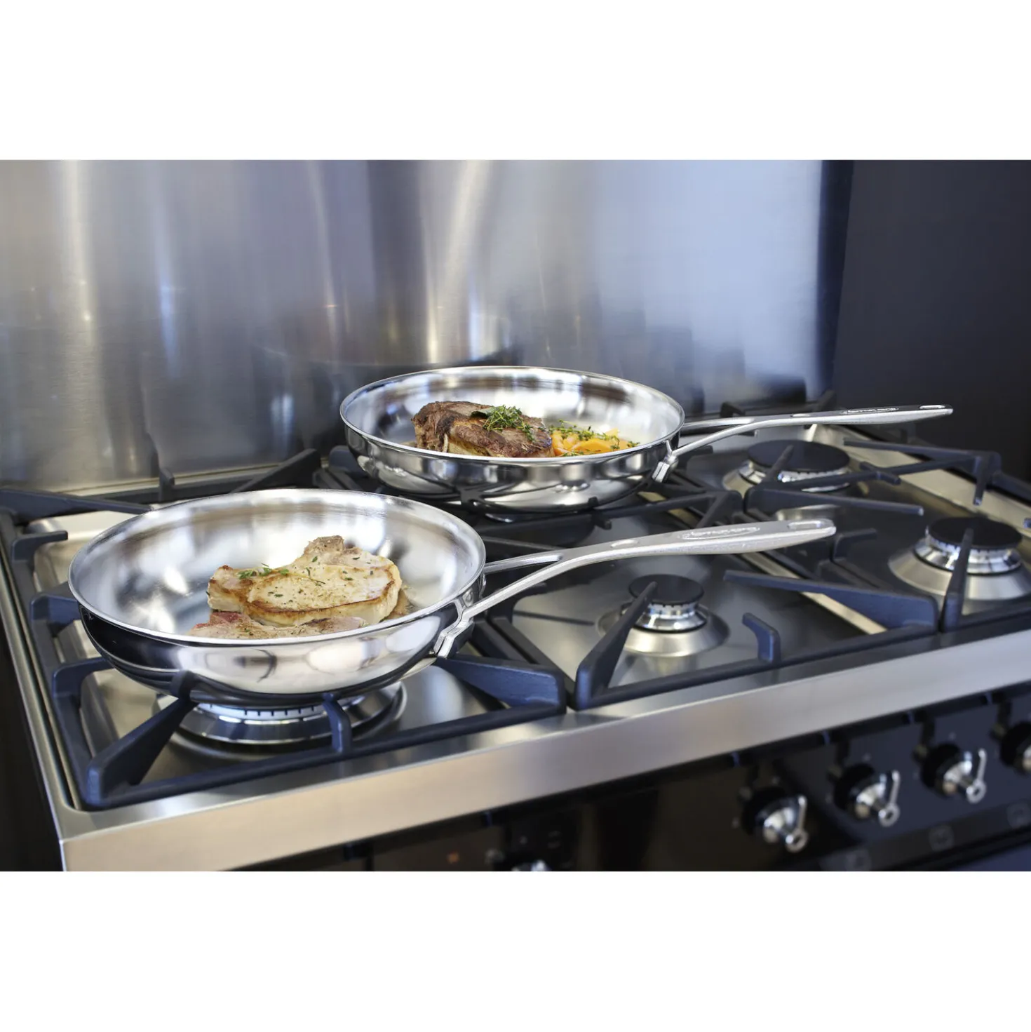 9.5-inch, 18/10 Stainless Steel, Frying Pan