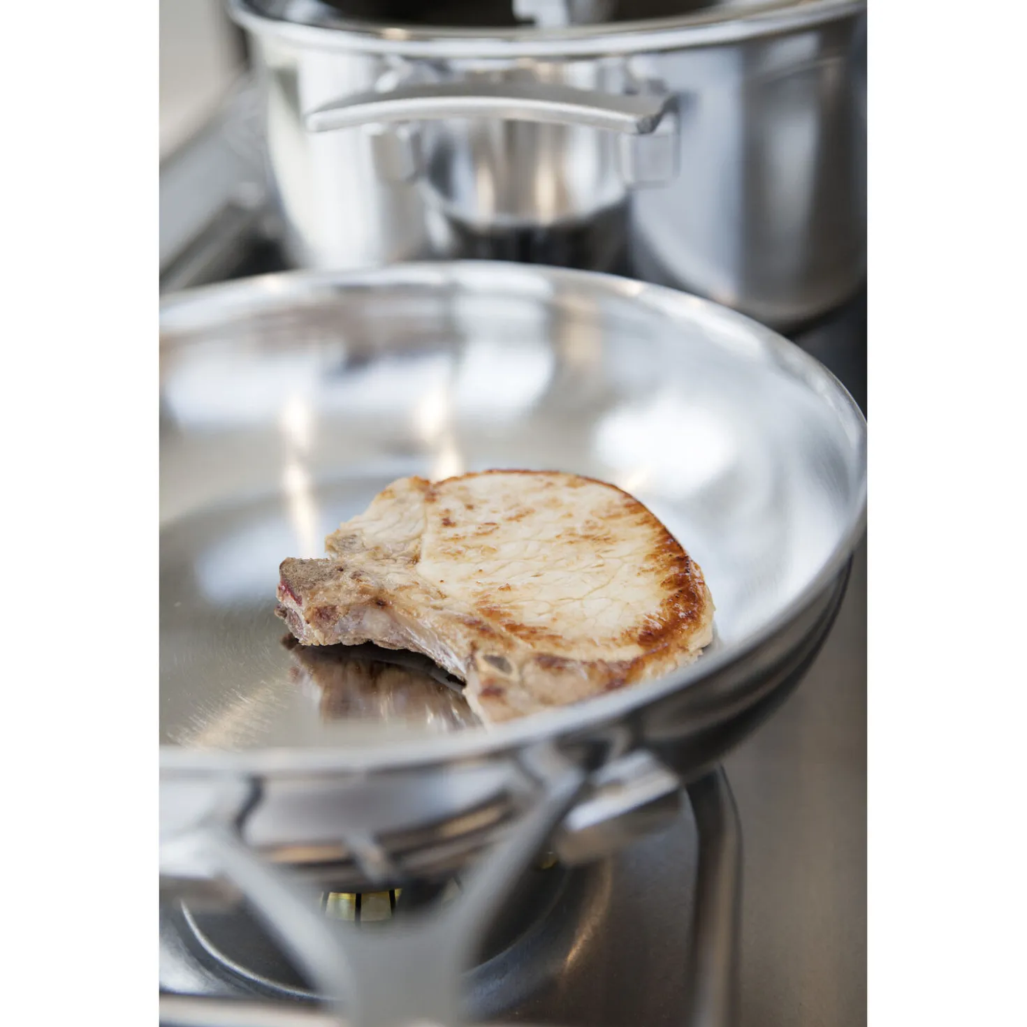 11-inch, 18/10 Stainless Steel, Frying Pan