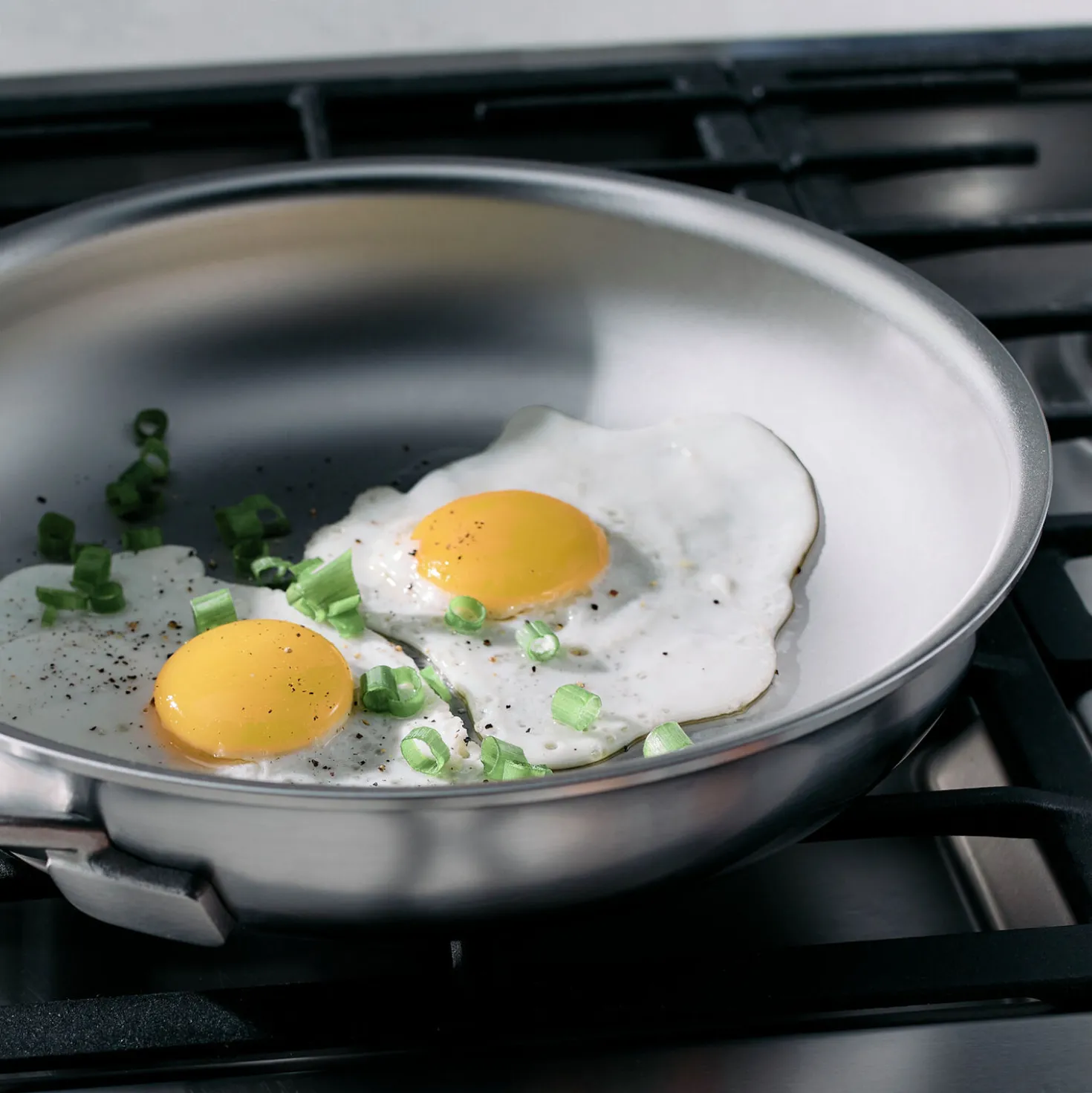 9.5-inch, 18/10 Stainless Steel, Frying Pan