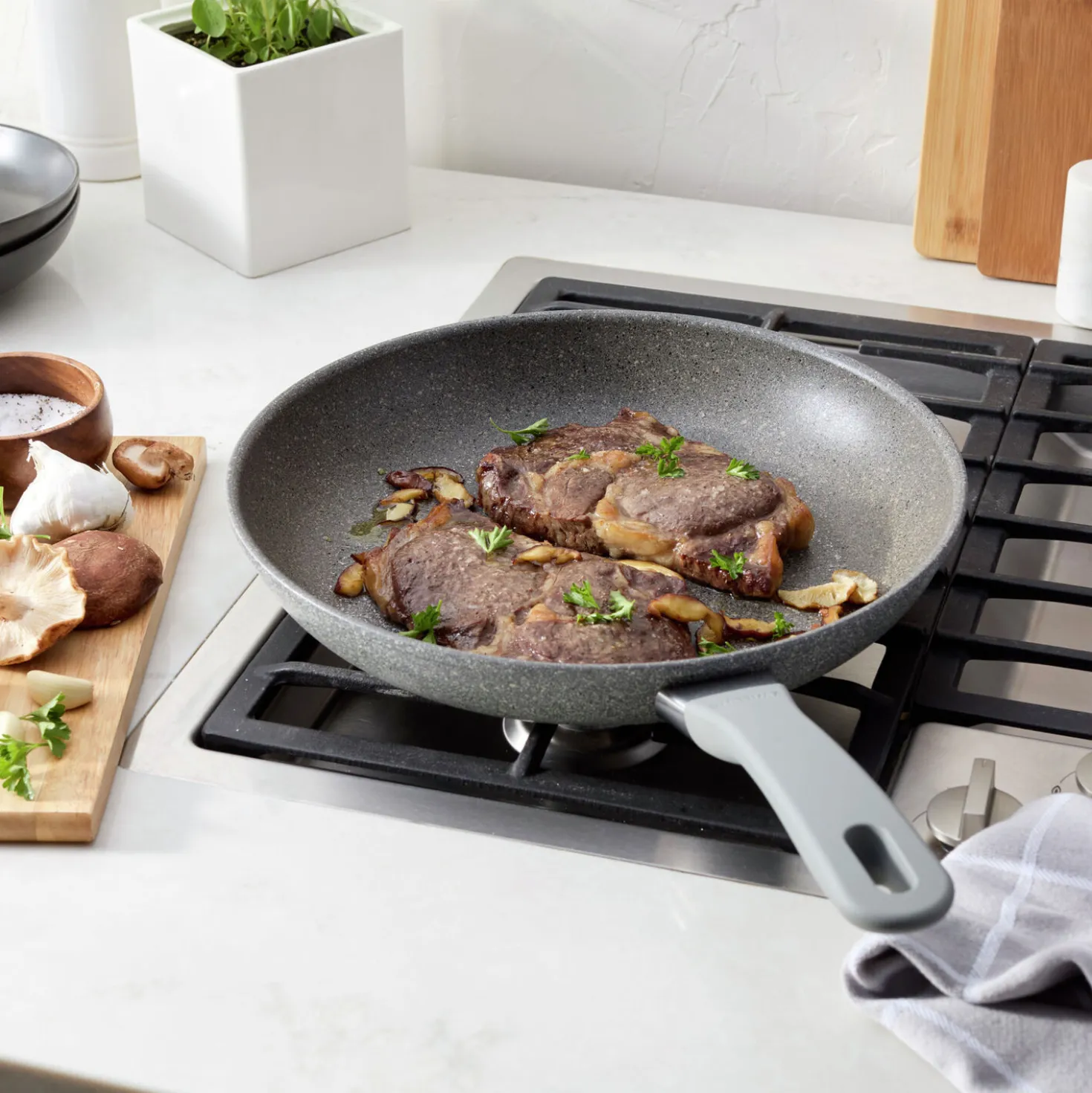 12-inch, Aluminum, Non-stick, Frying Pan