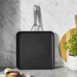11-inch, Aluminum, Non-stick, Square, Hard Anodized Grill
