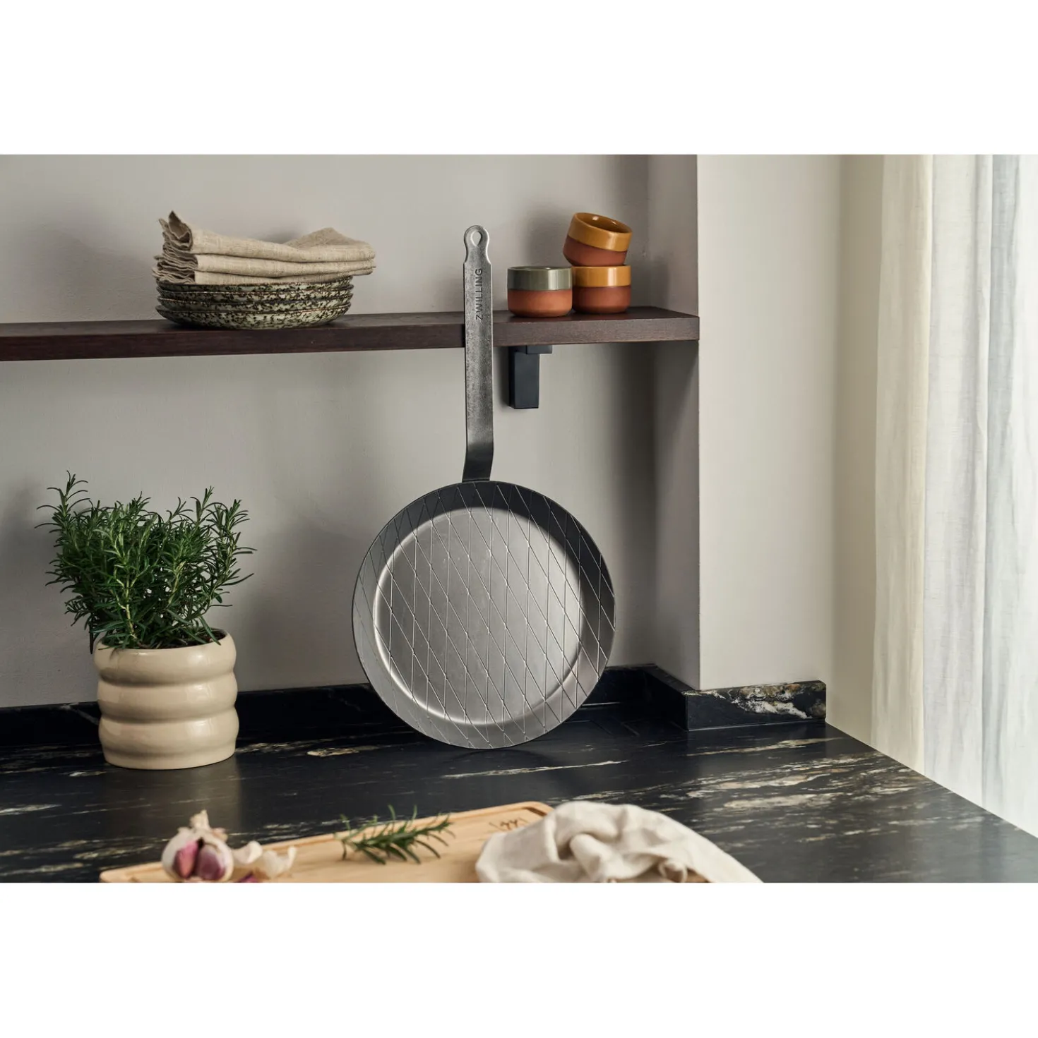 9.5-inch, Carbon Steel, Frying Pan