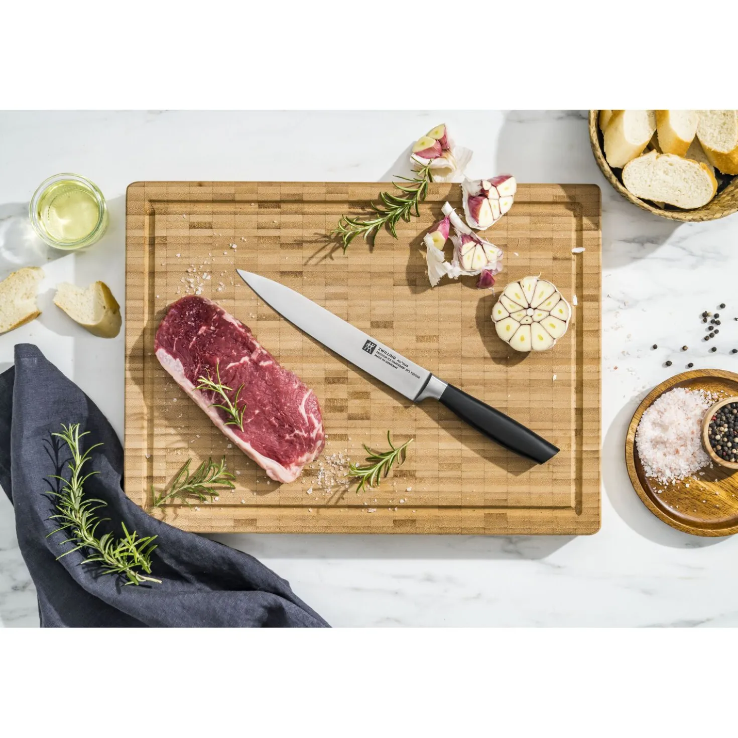 8-inch, Carving Knife, Black Matte