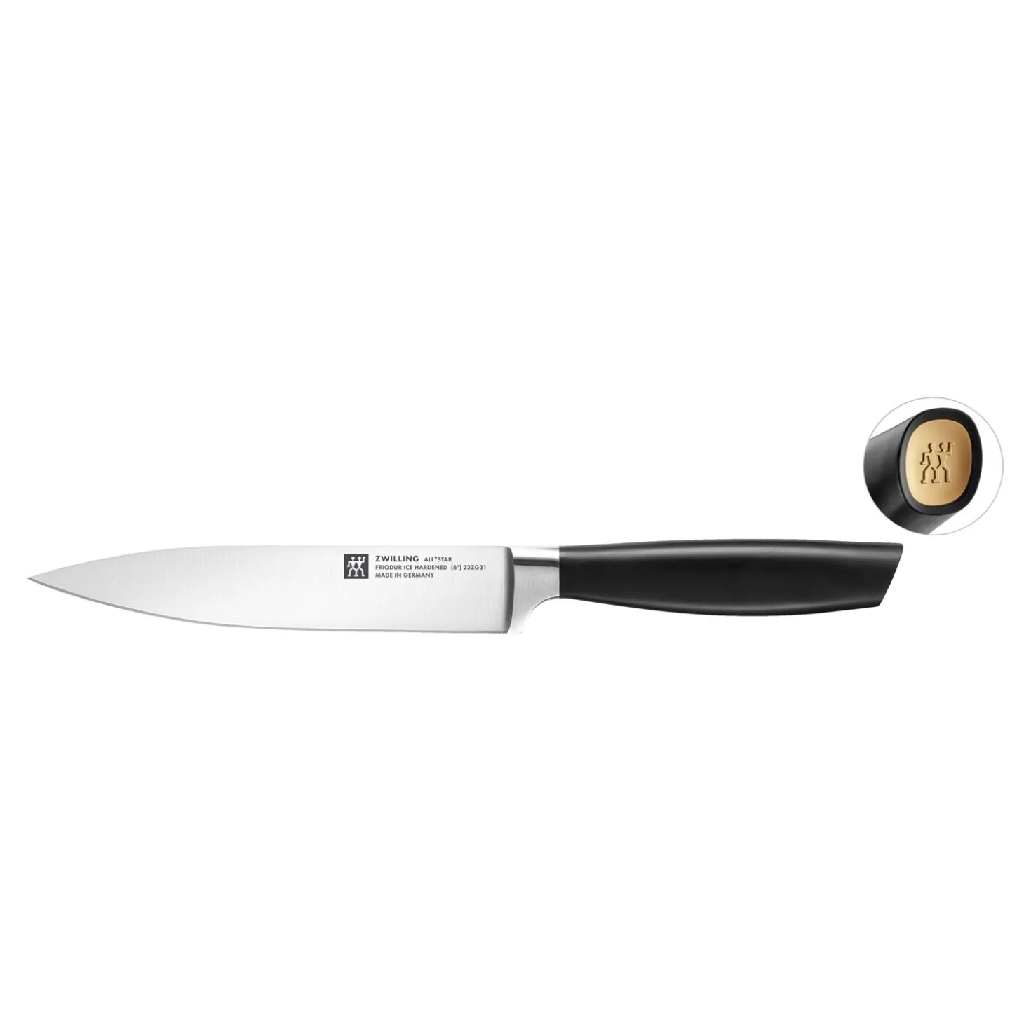 6.5-inch, Carving Knife, Matte Gold