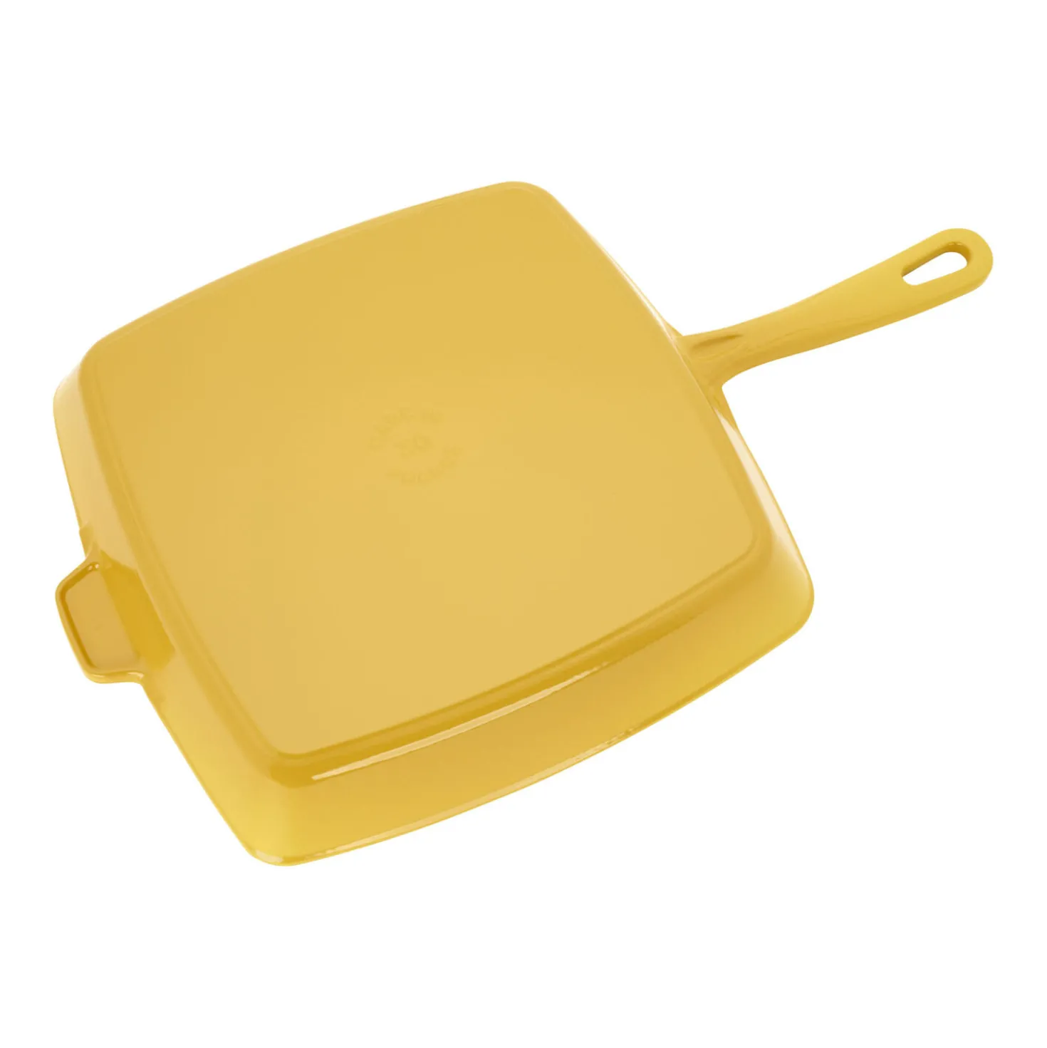 12-inch, Cast Iron, Square, Grill Pan, Citron