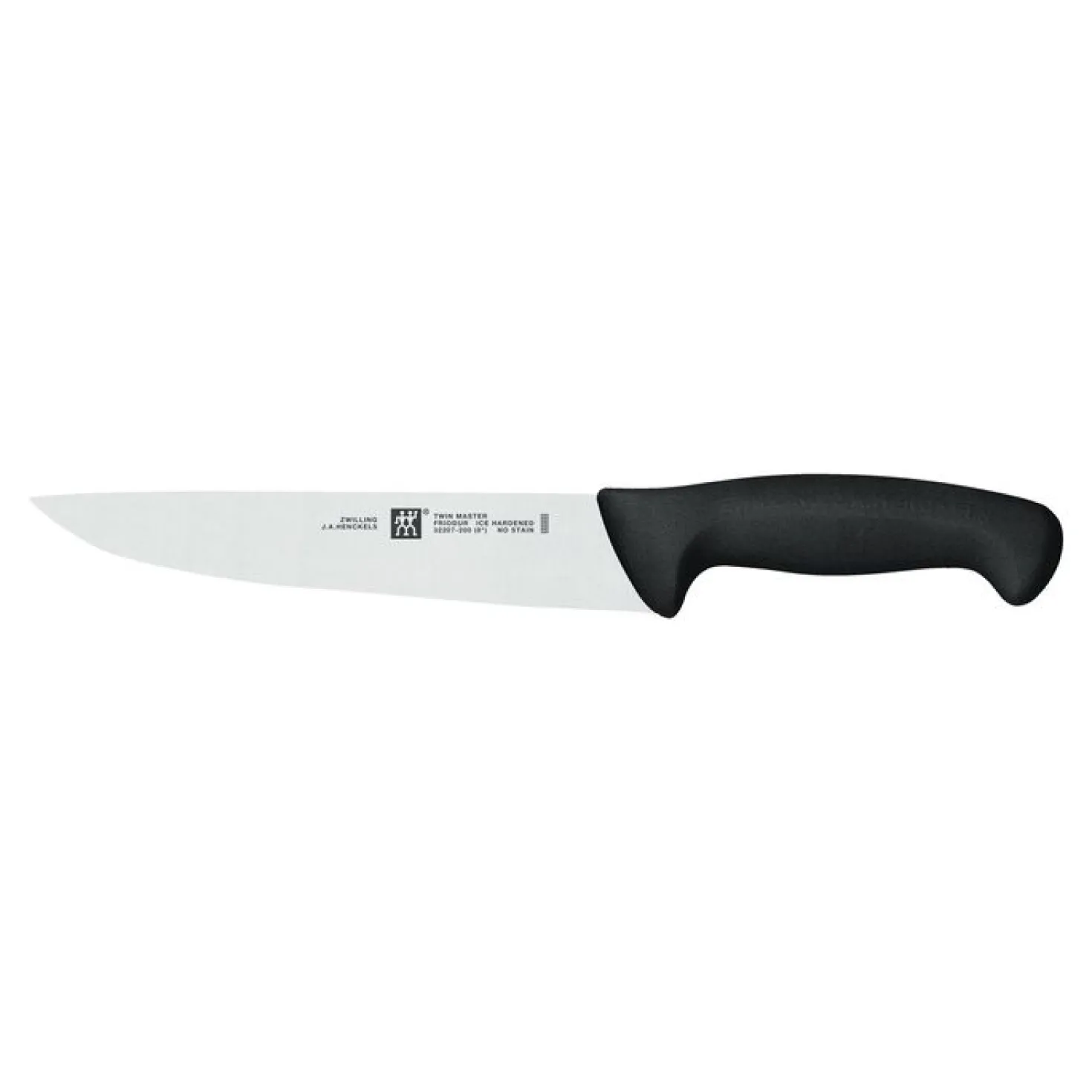 8-inch, Chef's Butcher Knife - Black Handle