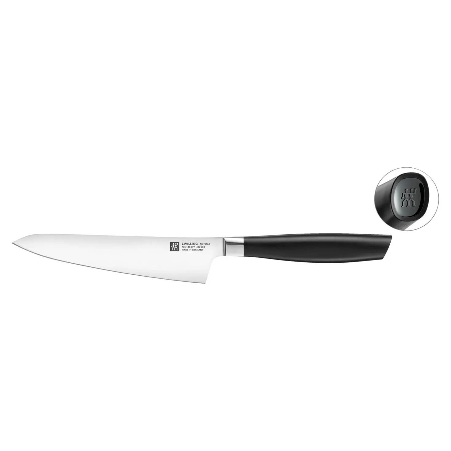 5.5-inch, Chef's Knife Compact, Black Matte
