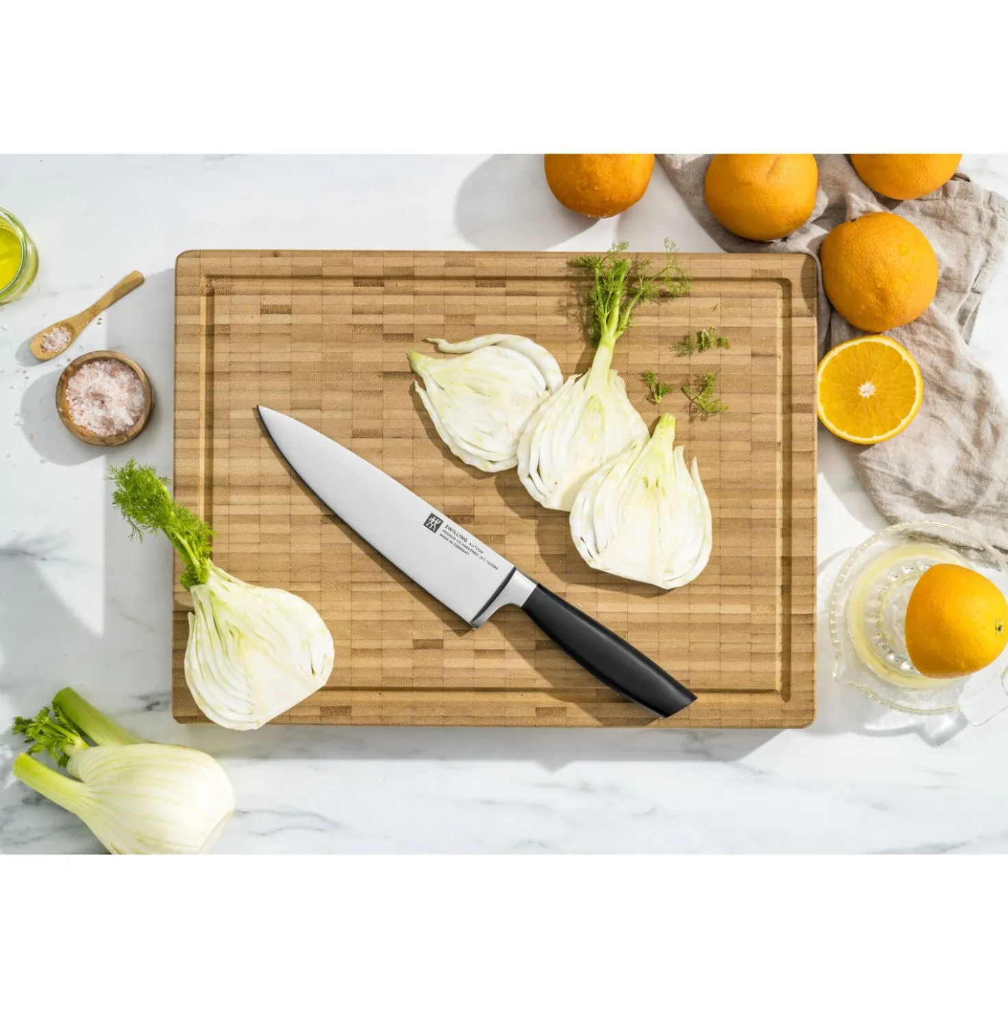 8-inch, Chef's Knife, Matte Gold