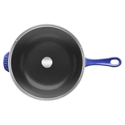 10-inch, Daily Pan With Glass Lid, Blueberry