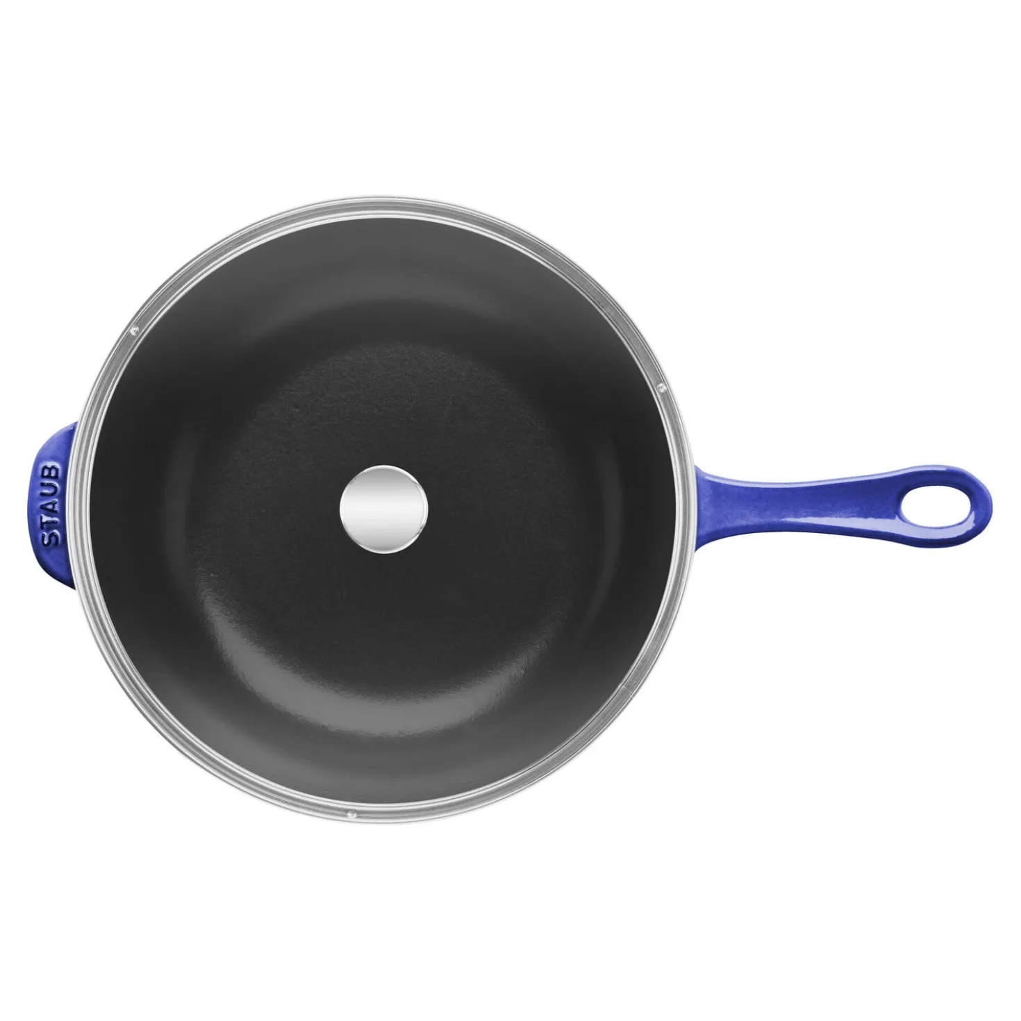 10-inch, Daily Pan With Glass Lid, Blueberry