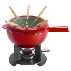 8-inch, Fondue Set, cherry