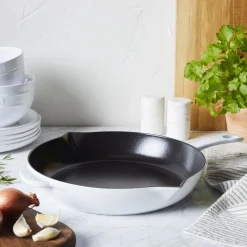 10-inch, Fry Pan, Pure-white